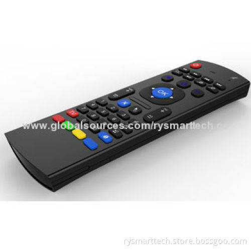 Gyroscope Wireless Air Mouse with Full Keyboard for Android TV Box